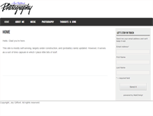 Tablet Screenshot of jeygifford.com